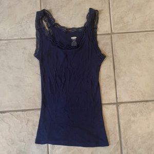 Blue tank top